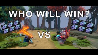 Phantom Assassin  vs Tusk (6x moon shard) part 1 | 30 lvl  | Who will win? | Guess? #dota2