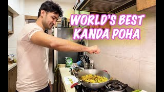 Ashish ne banaya world ka best KANDA POHA I Mumbai Style Kanda Poha I Ashish Bisht I Natasha Singh