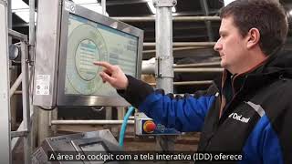 Rotativa E300 DeLaval com braço TSR™