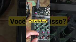 como usar cabo P2 / XLR macho no celular para mesa de áudio e caixas de som