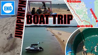 🛥️⚓🏖️ DAY TRIP, SAND SLIDE AND (ATTEMPTED) LAND BASED FISHING AT JUMPINPIN  [Eng中 Subtitles]