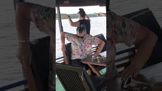 orangutan boat tour dancing | tanjung puting national park