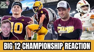 Big 12 Championship Reaction: Arizona State's Cinderella Run Continues with Huge Win Over Iowa State