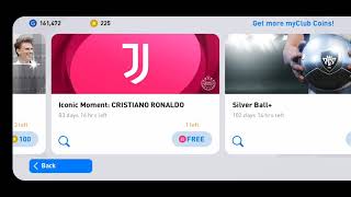 Pes 21 mobile iconic C.Ronaldo..free agent