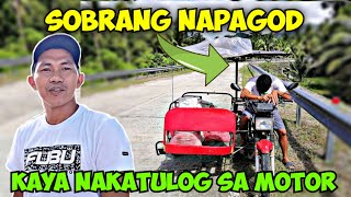 KUYA NOY NAKATULOG SA MOTOR DAHIL SA SOBRANG PAGOD