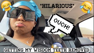 come with me to get my wisdom teeth removed | RANDOM CLIPS | Risha Tonae’