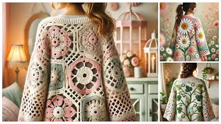 Stunning Crochet Coat & Sweater Designs | Trendy Patterns #crochetdesign #fashioninspiration