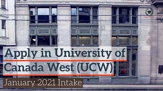 University of Canada West (UCW): Jan 2021 Intake | Vancouver | BC | British Columbia | Apply Global