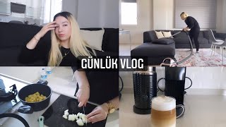 GERİ DÖNDÜM🙈 TEMİZLİK🧼YEMEK 🍽 NESPRESSO KAHVE DENEMESİ☕️ BİR GÜNLÜK VLOG! 📸