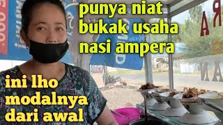 berapa modal awal bukak nasi ampera.......?tonton Vidio ini