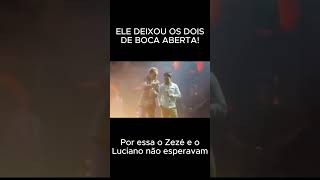 Eles ficaram chocados! #zezedecamargoeluciano #sertanejo #reaction #react #surpresa