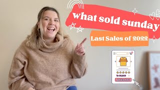 What Sold Sunday!! - Everything That Sold on Poshmark, DEPOP & Mercari in December