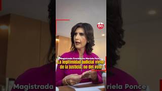 La legitimidad de los jueces se debe basar en la justicia e independencia, no en el voto popular