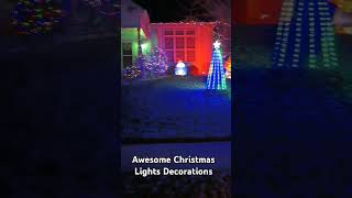 Awesome Christmas Lights Decorations