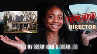 I GOT MY DREAM HOME & DREAM JOB | Risha Tonae'