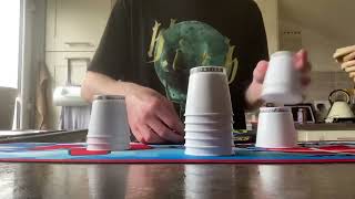 Sport Stacking Shorties Cycle 5.752 (NEW RECORD!!) + Shorties Cycle 5.662 Scratch