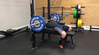 1/19/17 Bench 2ct Pause 225x4 @9.5 ws 6/6