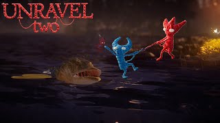 Unravel 2 : Chapter 4 Nightswimming -  Gameplay