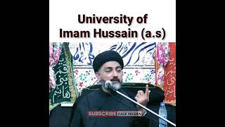 University of Imam Hussain (a.s) Shia whatsapp status short video | allama nusrat bukhari #short