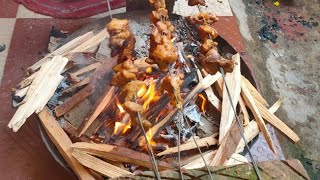 Making Barbeque chicken/Roasted chicken Home Style and Old Monk Liquor, Make it Simple,Fancy😋😘🤯💥