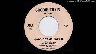 Cleo Page-goodie train pt. 2