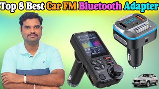 ✅ Top 8 Best Car Bluetooth Adapter In India 2024 With Price |Car FM Transmitter Review & Comparison