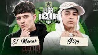 DEMUESTRA SU TRONO..!|🔥EL MENOR VS GIRO🔥| #ligabazooka  | SADNAIG (REACCIÓN)