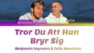 Tror Du Att Han Bryr Sig - Benjamin Ingrosso & Felix Sandman (Color Coded Lyrics)