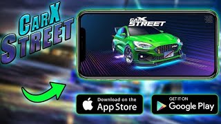 FINALMENTE CARX STREET ANDROID PLAYSTORE  FÁCIL DIRETO TUTORIAL DE COMO BAIXAR