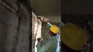 Plaster method #shorts #construction #cementplaster #youtubeshorts #foryou #trending