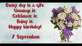 7 September Special New Birthday Status Video, happy birthday wishes, birthday msg quotes जन्मदिन