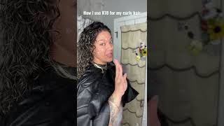 K18 Treatment on Curly Hair + Curl Training #k18 #hairtreatment #hairvideos #curlyhair