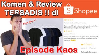 Kapok Beli Baju Onlen !!! KAOS T-SHIRT Rating Terburuk Komen Terlucu di Shopee | VIX Tv Review Sadiz