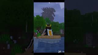 how i found godzilla king of the monsters In Minecraft 🤯 #shorts #shortvideo  #minecraft #viral