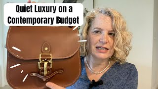 Quiet Luxury on a Contemporary Budget featuring Coach, Dooney and Bourke and Longchamp