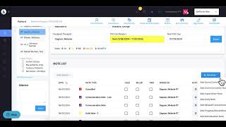 How to Document RTM (Remote Therapeutic Monitoring) Notes in HelloNote EMR