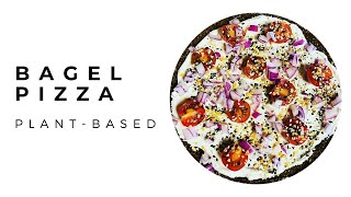 Everything (But the) Bagel Pizza | Plant Based