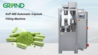 NJP-400 Small Capacity Full Automatic Caspsule Filling Machine - Grand Packing Machinery