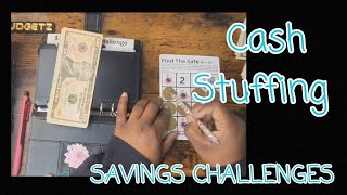 CASH ENVELOPE STUFFING | CASH STUFFING SAVINGS CHALLENGES | 54 DOLLARS