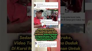 Kondisi Pak Tarno Stroke jualan mainan di depan SD #shortsviral #shortsvideo #beritaterkini