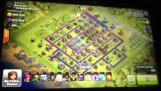 clash of clans insane raid 700k Gold raid!