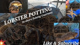 LOBSTER Potting Around The channel island