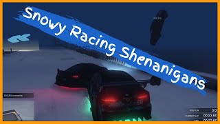 Snowy Racing Shenanigans | Grand Theft Auto V