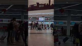 Crowded Cambodia airport #phnompenh #cambodiatravel #travel #shots