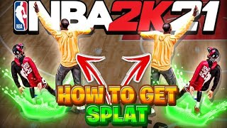 *NEW* HOW TO GET GREEN SPLAT/SPLASH ANIMATION IN NBA 2K21! FULL STEP BY STEP TUTORIAL & DELETE SPLAT