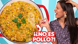 ARROZ CON POLLO… ¡SIN POLLO! (RECETA VEGANA)