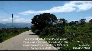 Jennifer Salgado Remax Planet Vende Finca a 5 minutos del centro de Michelena