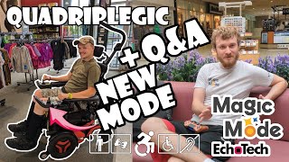 AI Controlled Wheelchair - Hold Mode (Beta) | Quadriplegic (C5,C6,C7)