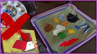 How to Make a CHEAP & EFFECTIVE Wet Palette!