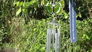 British Butterfly Wind Chime:  Green Hairstreak